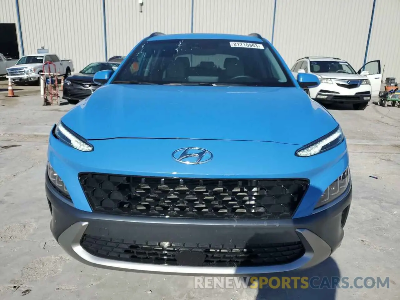 5 Photograph of a damaged car KM8K53A39NU808900 HYUNDAI KONA 2022