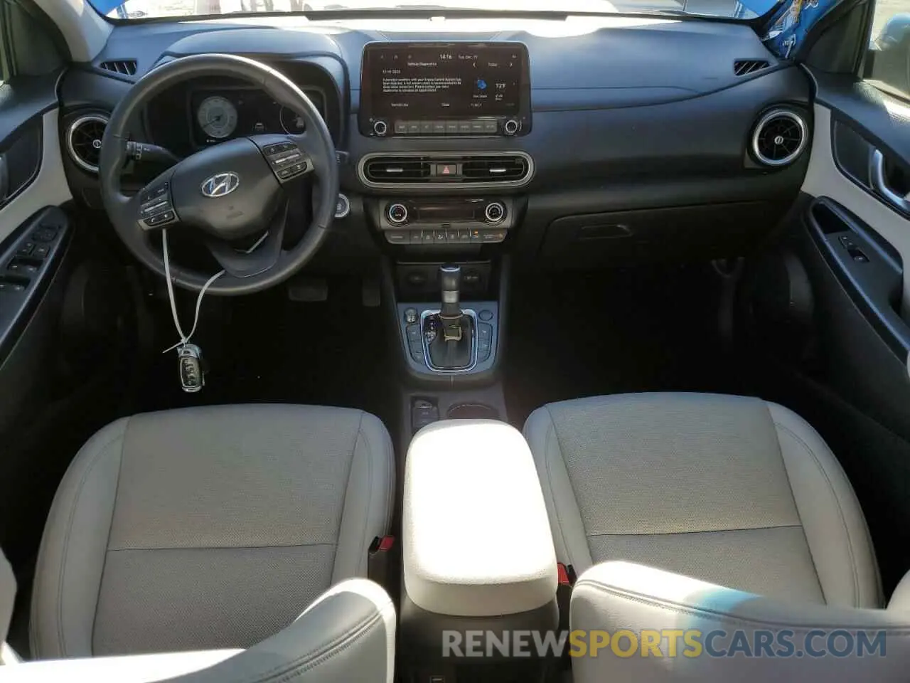 8 Photograph of a damaged car KM8K53A39NU808900 HYUNDAI KONA 2022