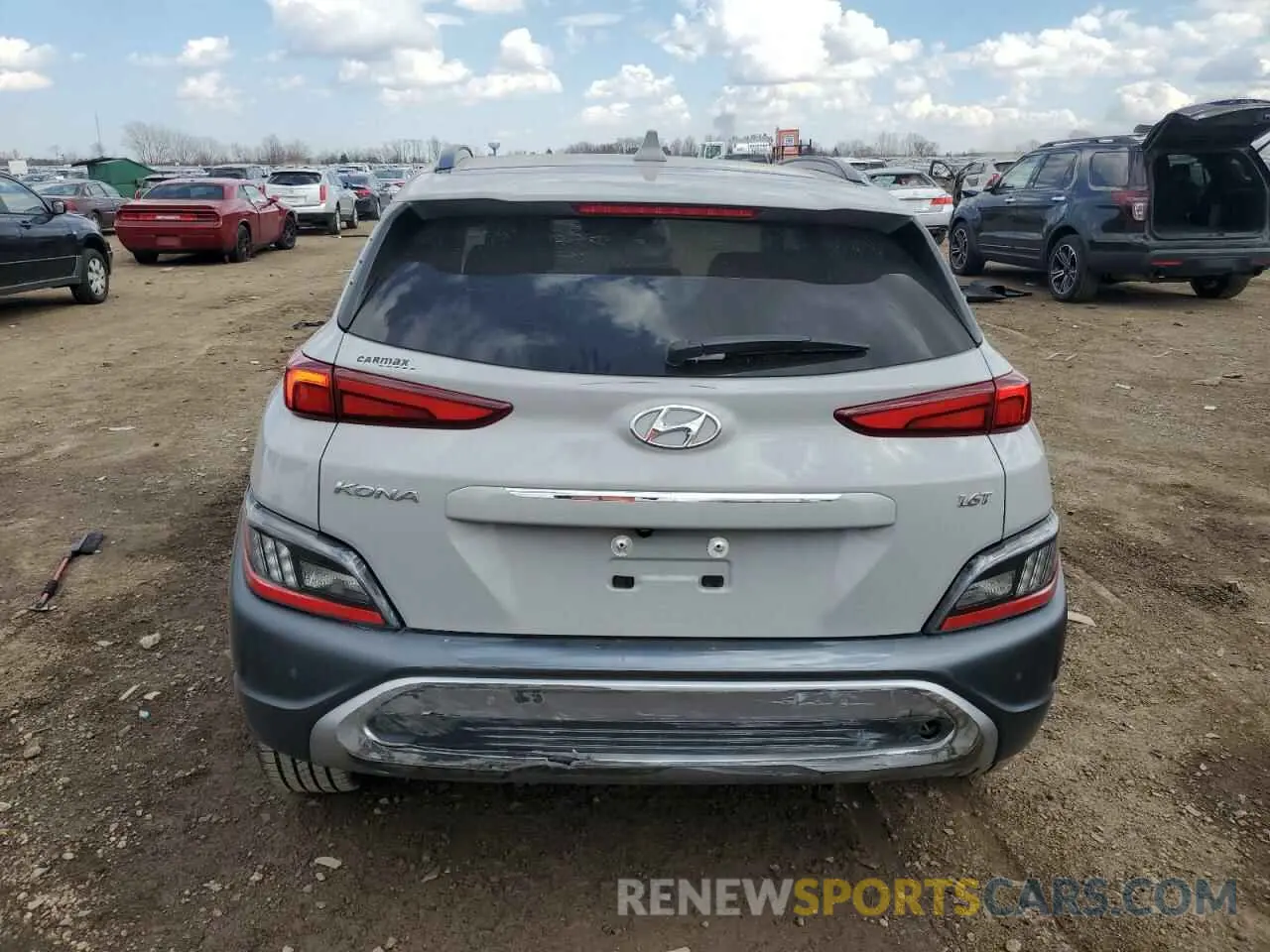 6 Photograph of a damaged car KM8K53A39NU868613 HYUNDAI KONA 2022
