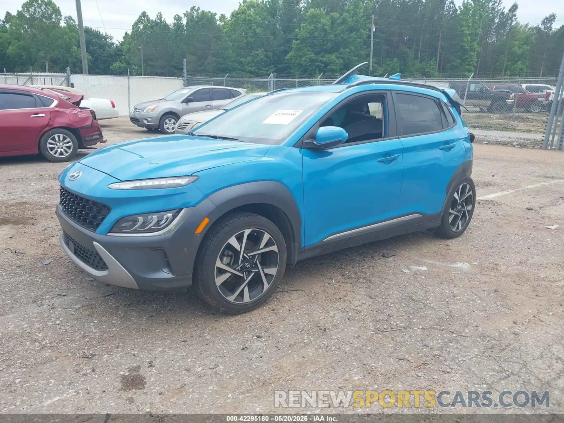 2 Photograph of a damaged car KM8K53A3XNU853067 HYUNDAI KONA 2022
