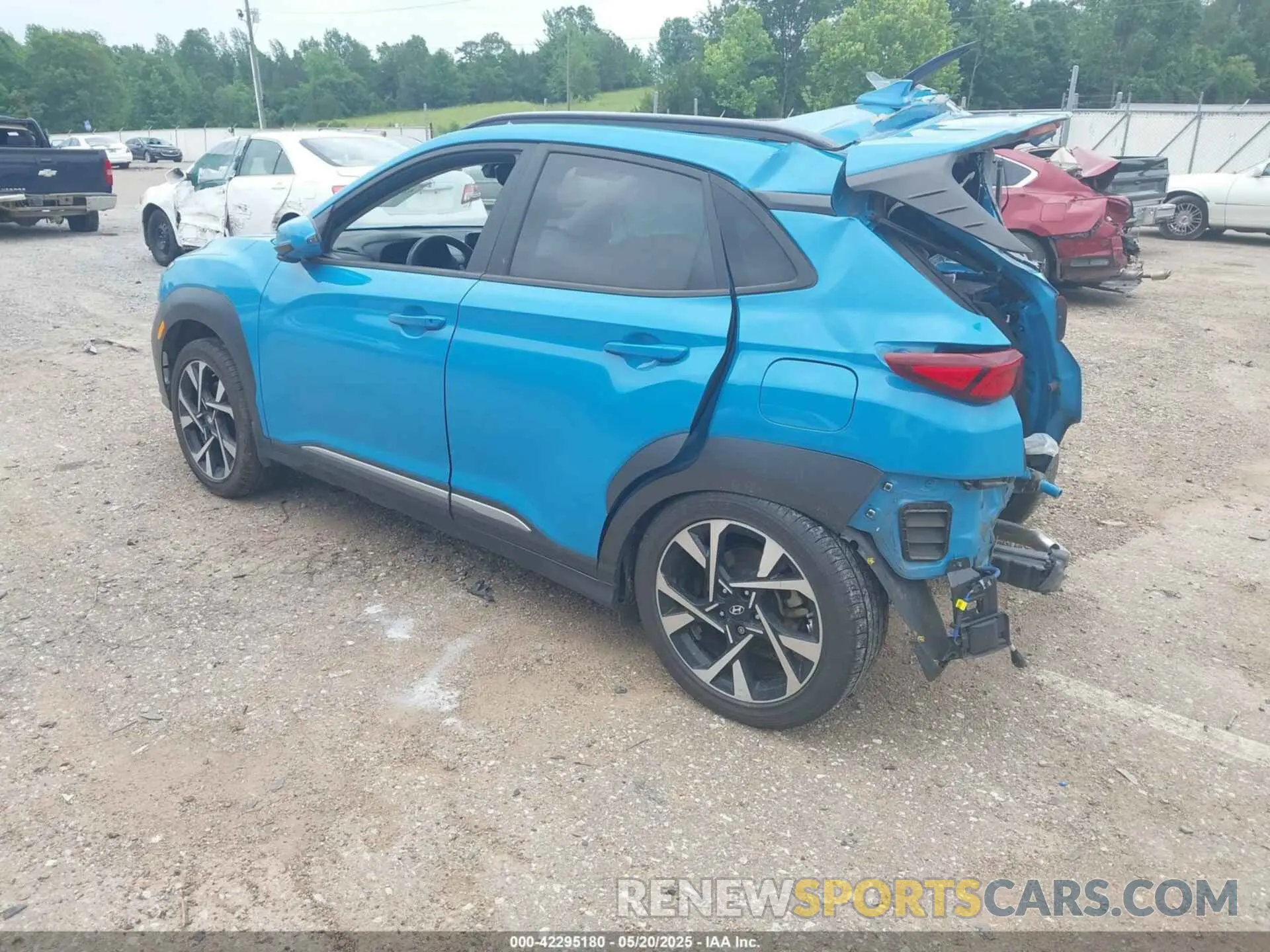 3 Photograph of a damaged car KM8K53A3XNU853067 HYUNDAI KONA 2022
