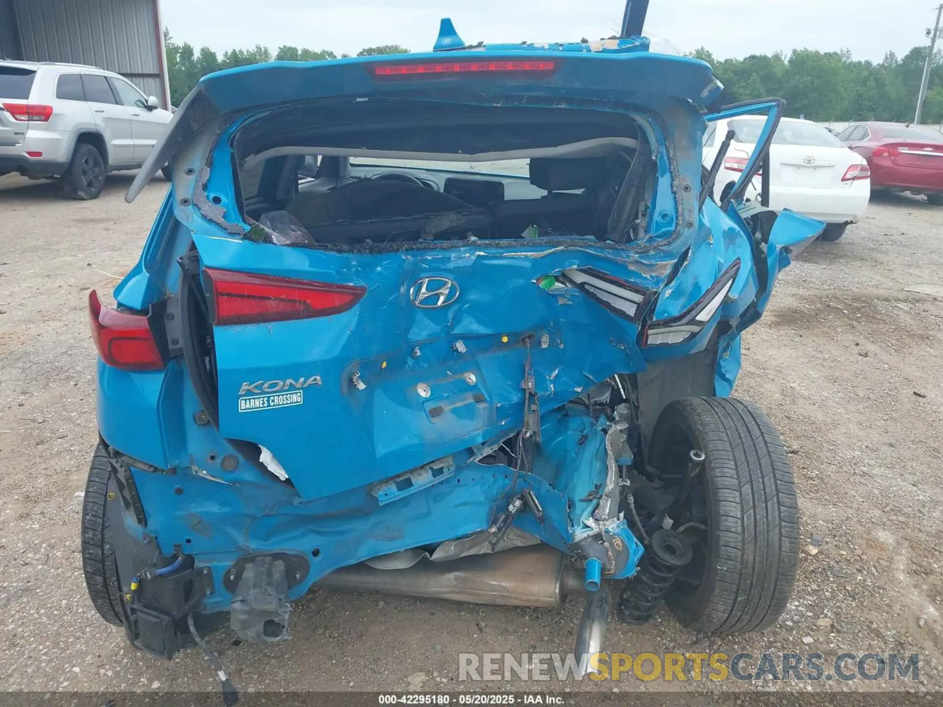 6 Photograph of a damaged car KM8K53A3XNU853067 HYUNDAI KONA 2022
