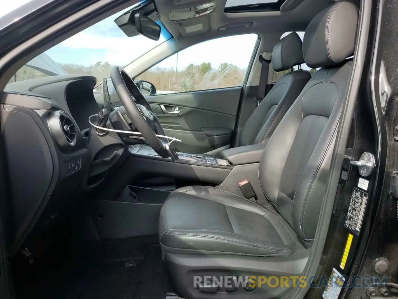 7 Photograph of a damaged car KM8K53AG8NU157472 HYUNDAI KONA 2022