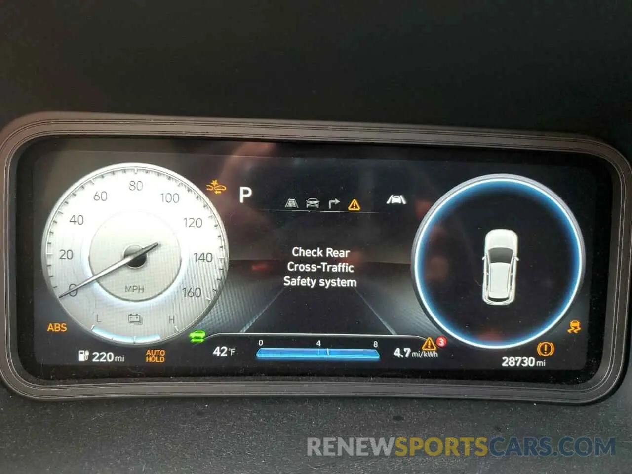 9 Photograph of a damaged car KM8K53AG8NU157472 HYUNDAI KONA 2022