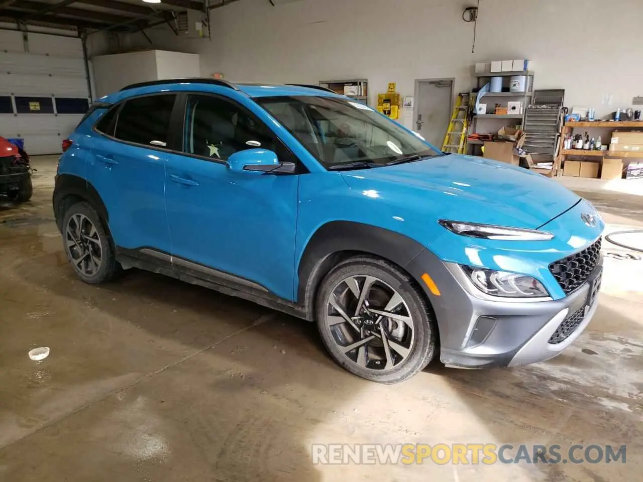 4 Photograph of a damaged car KM8K5CA30NU902261 HYUNDAI KONA 2022