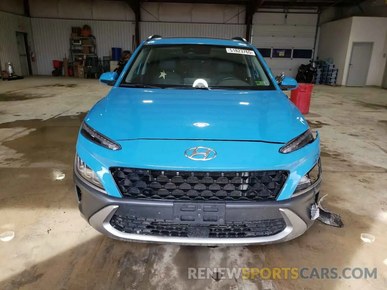 5 Photograph of a damaged car KM8K5CA30NU902261 HYUNDAI KONA 2022