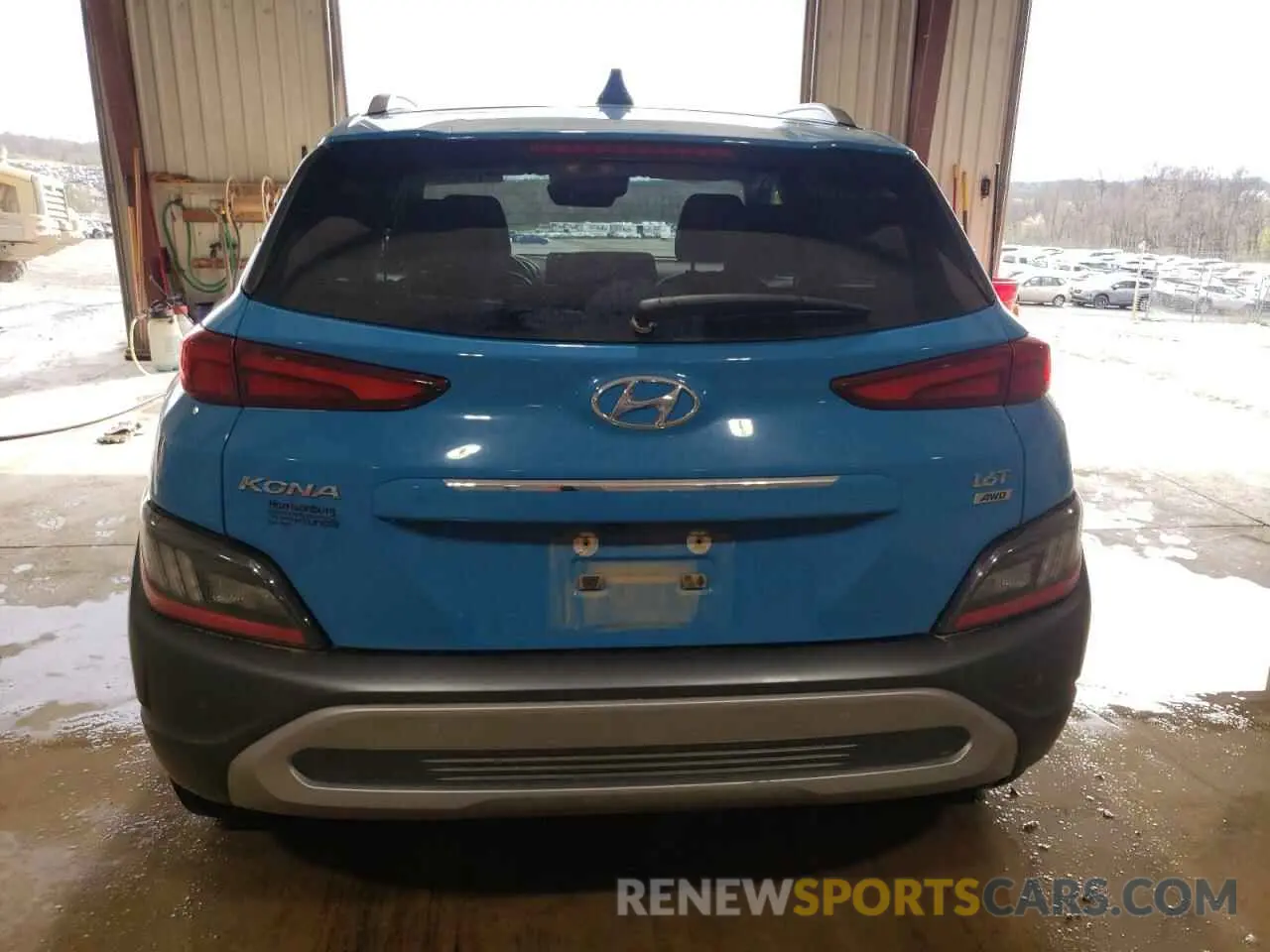6 Photograph of a damaged car KM8K5CA30NU902261 HYUNDAI KONA 2022
