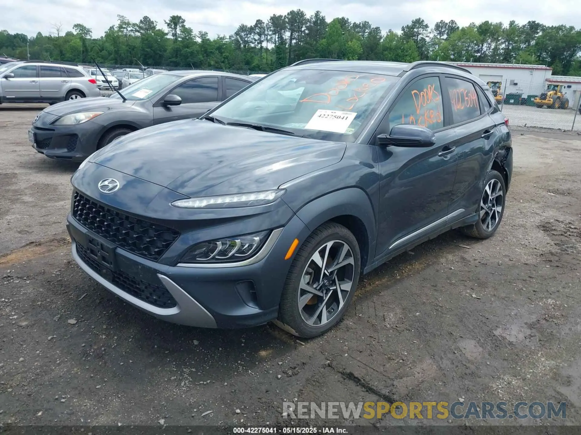 2 Photograph of a damaged car KM8K5CA33NU926120 HYUNDAI KONA 2022
