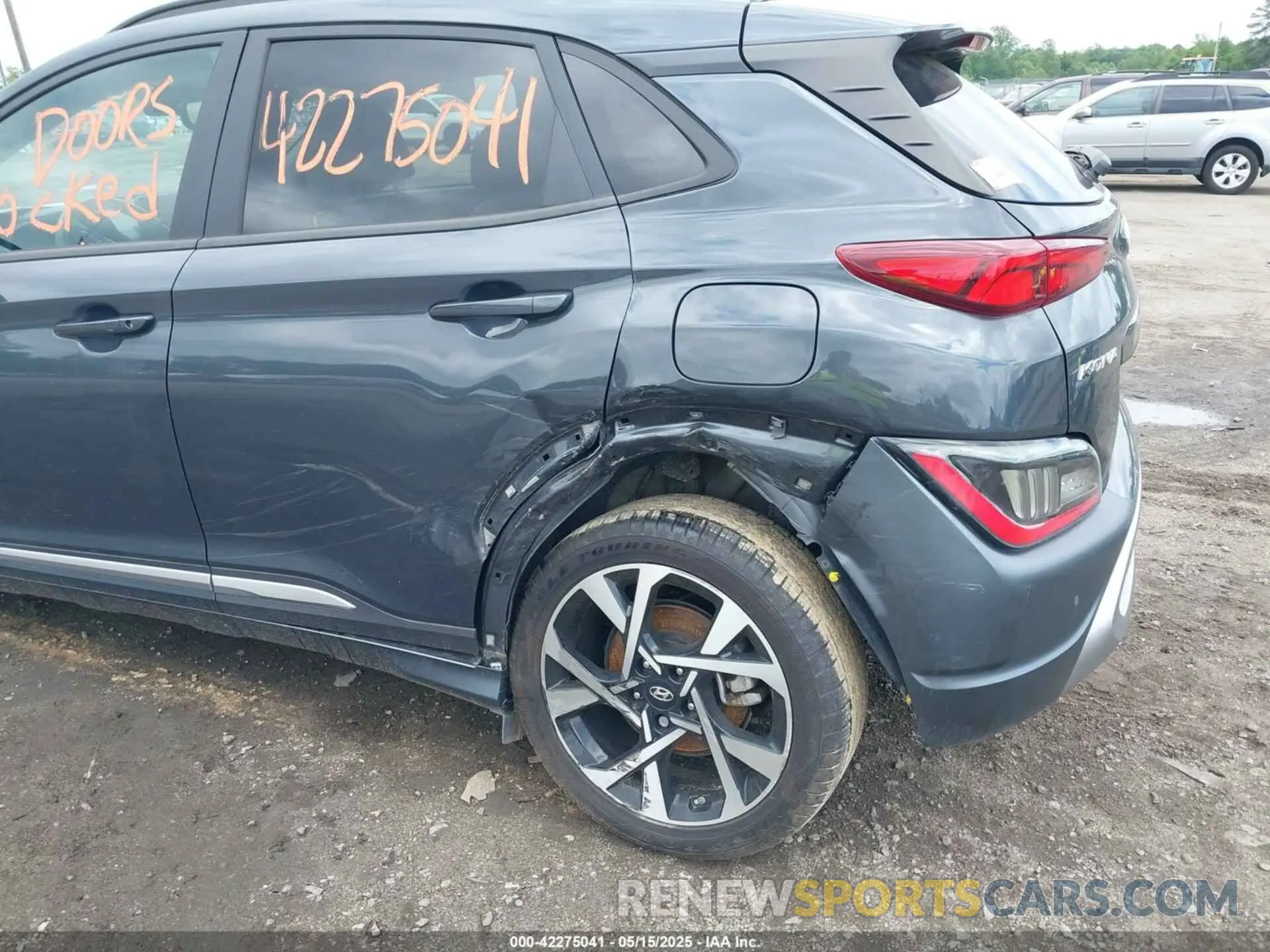 6 Photograph of a damaged car KM8K5CA33NU926120 HYUNDAI KONA 2022