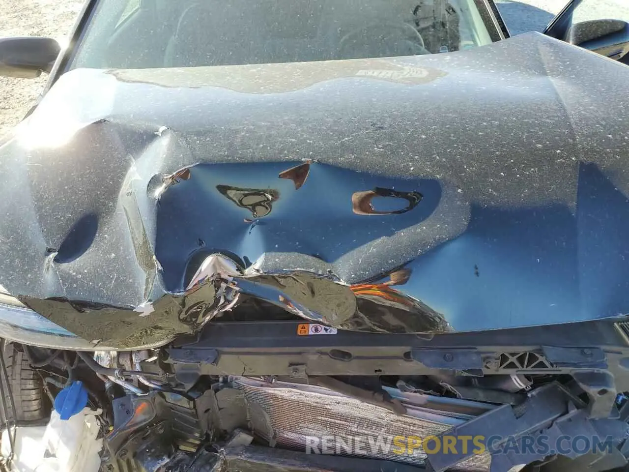 14 Photograph of a damaged car KM8K5CA34NU902411 HYUNDAI KONA 2022