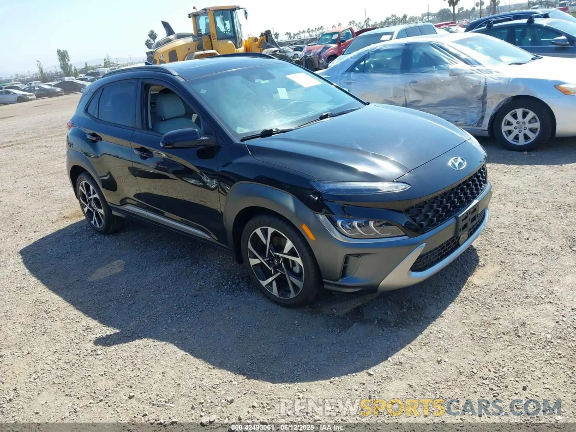 1 Photograph of a damaged car KM8K5CA35NU838119 HYUNDAI KONA 2022