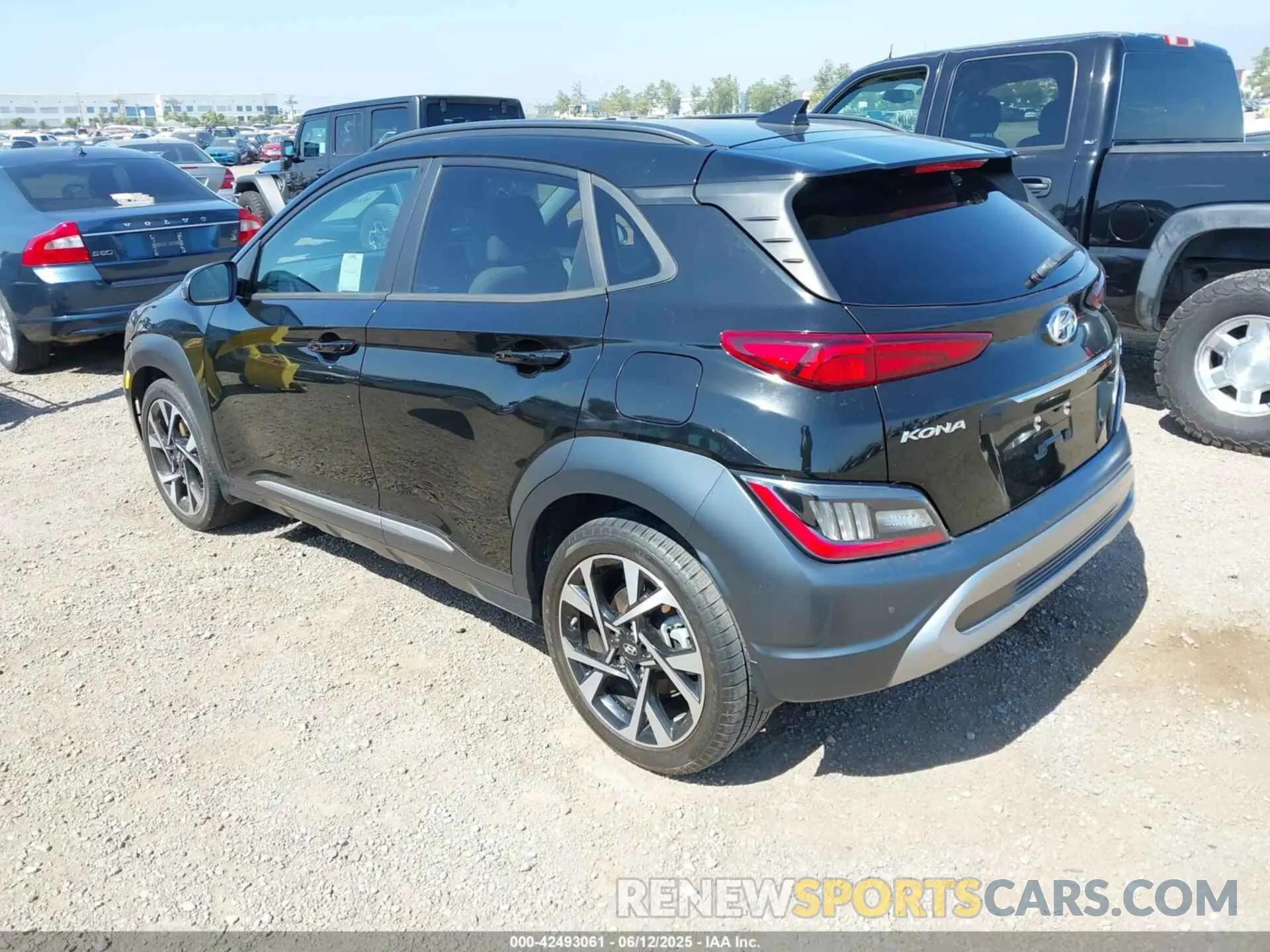 3 Photograph of a damaged car KM8K5CA35NU838119 HYUNDAI KONA 2022