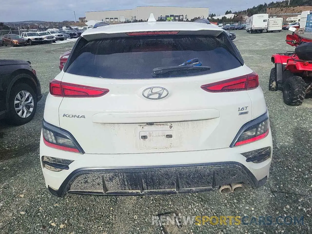 6 Photograph of a damaged car KM8K5CA36NU799153 HYUNDAI KONA 2022
