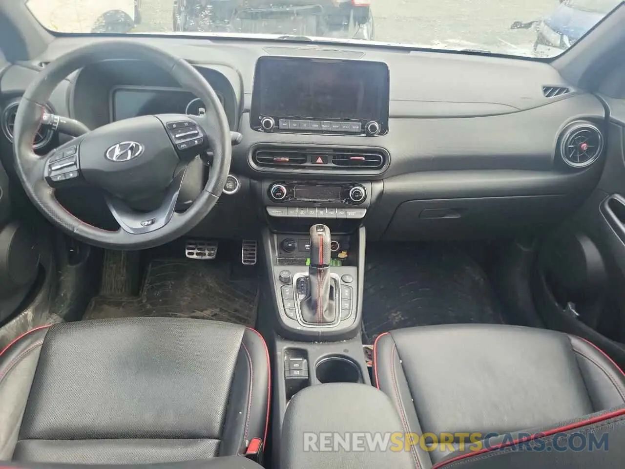 8 Photograph of a damaged car KM8K5CA36NU799153 HYUNDAI KONA 2022
