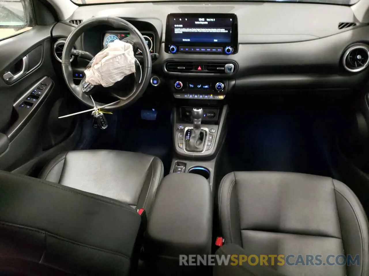8 Photograph of a damaged car KM8K5CA37NU903147 HYUNDAI KONA 2022
