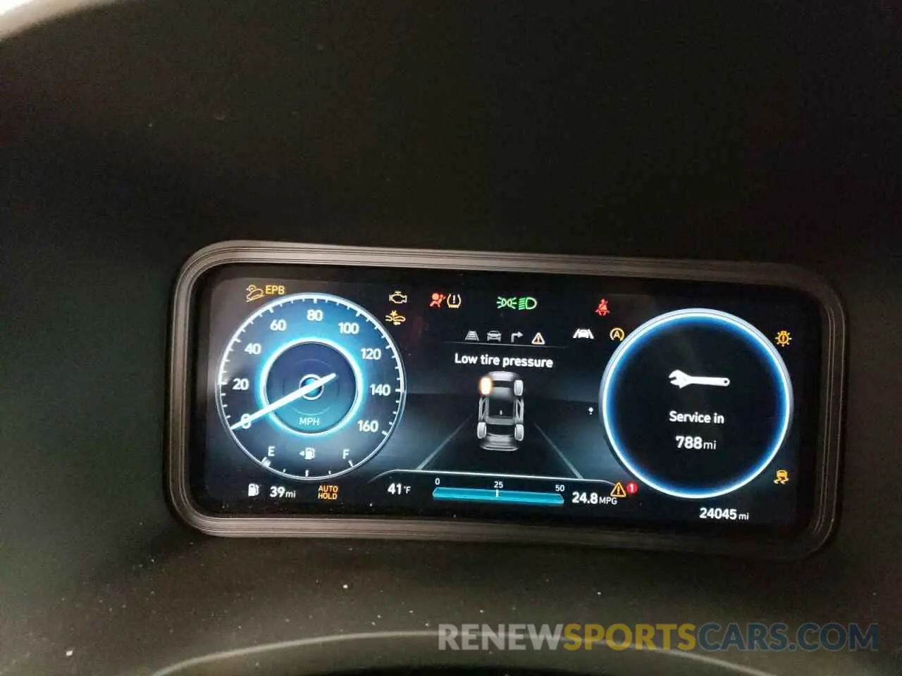 9 Photograph of a damaged car KM8K5CA37NU903147 HYUNDAI KONA 2022