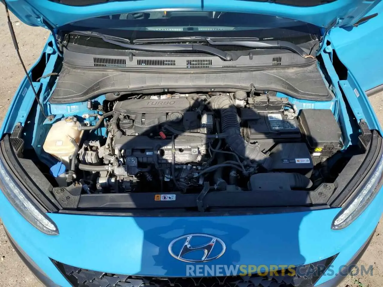 12 Photograph of a damaged car KM8K5CA38NU839958 HYUNDAI KONA 2022