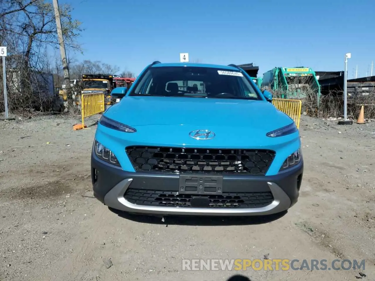 5 Photograph of a damaged car KM8K5CA38NU839958 HYUNDAI KONA 2022