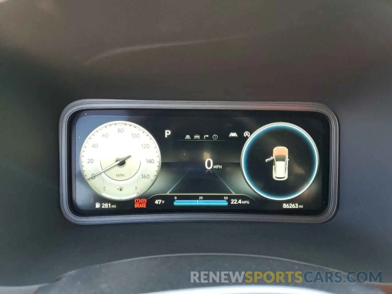 9 Photograph of a damaged car KM8K5CA38NU839958 HYUNDAI KONA 2022