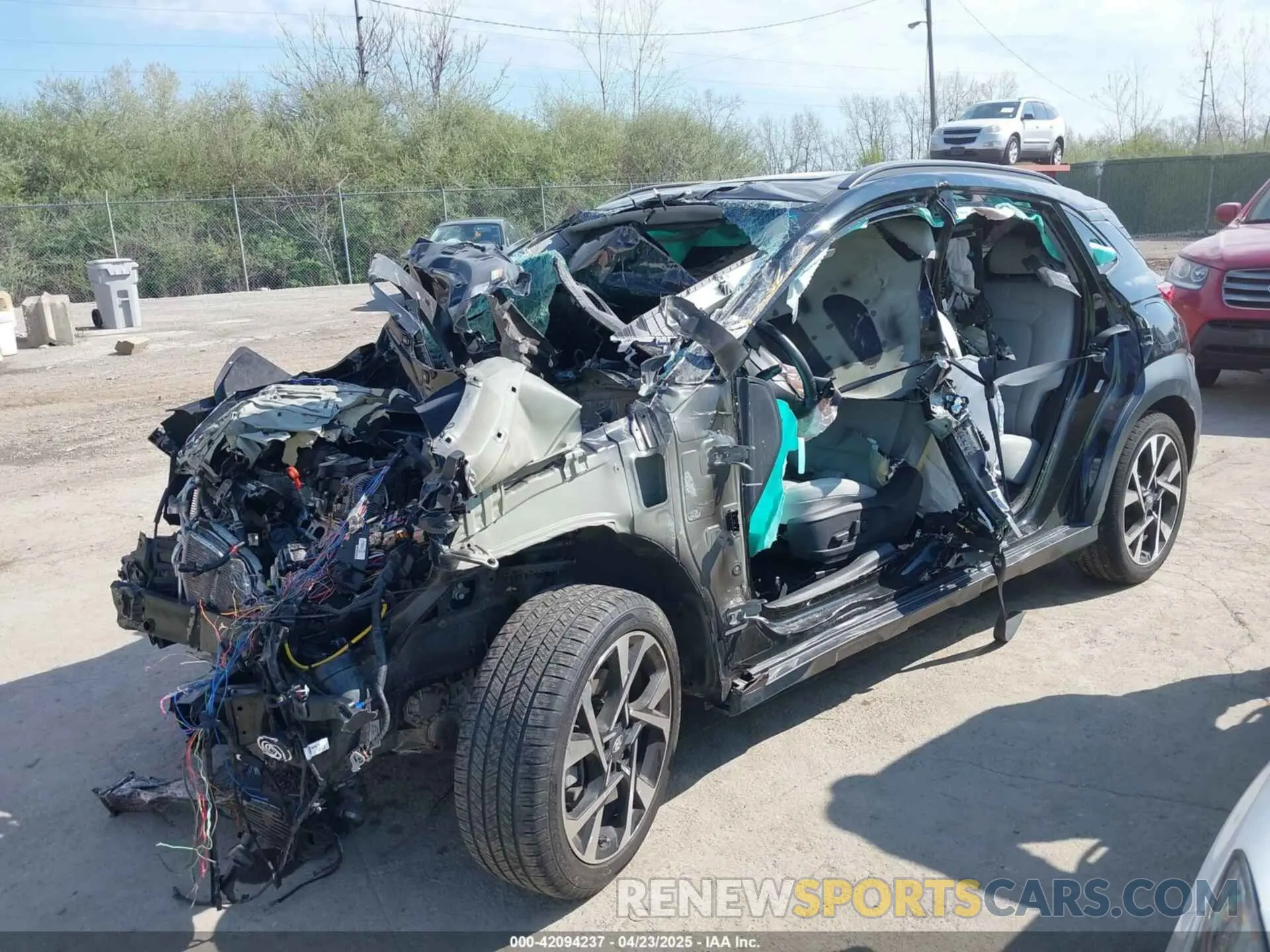 6 Photograph of a damaged car KM8K5CA39NU787983 HYUNDAI KONA 2022
