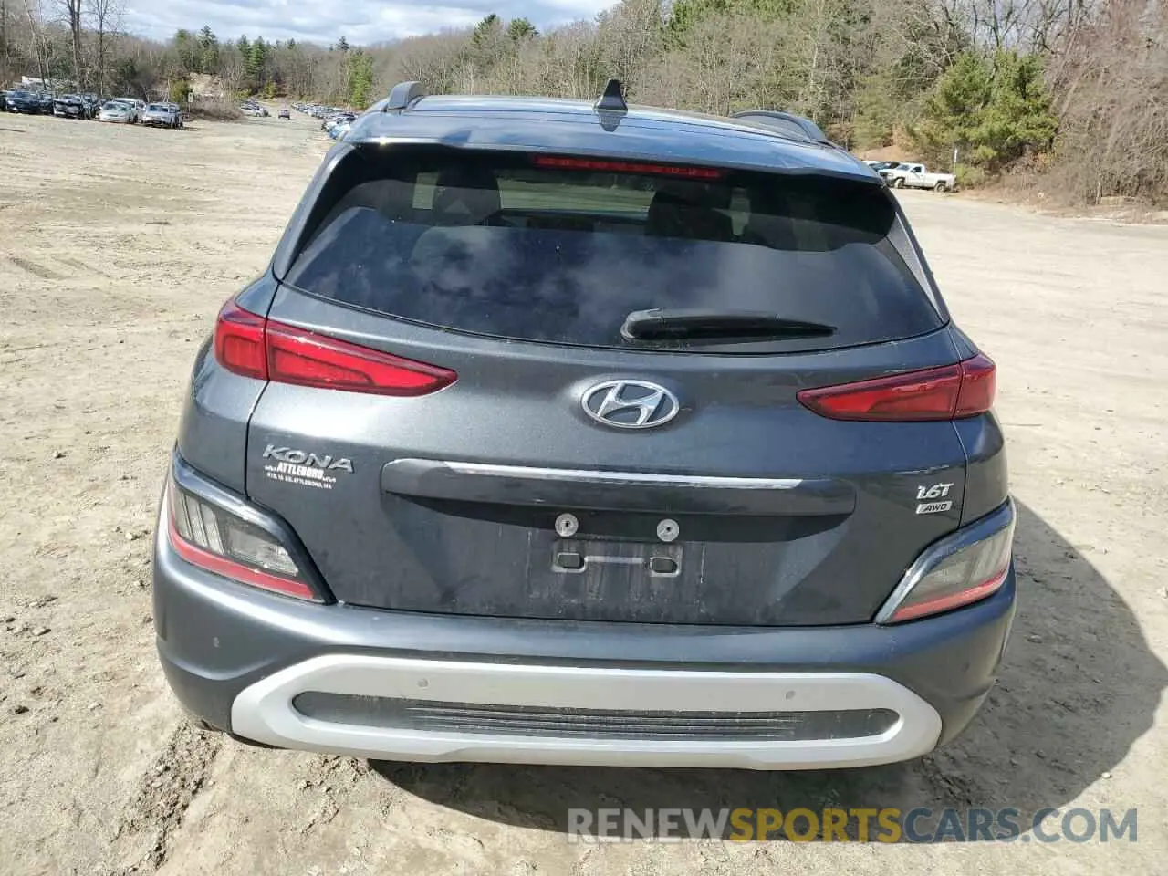 6 Photograph of a damaged car KM8K5CA39NU813935 HYUNDAI KONA 2022