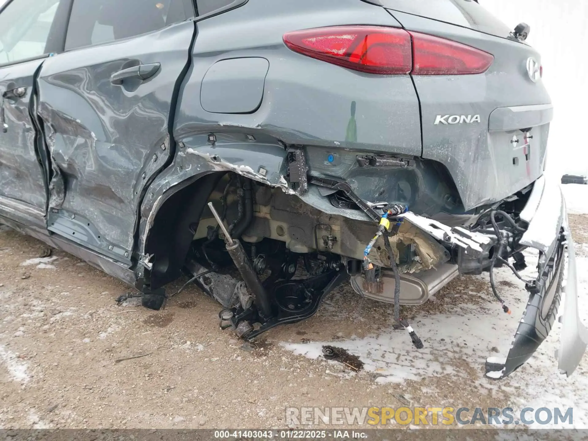 6 Photograph of a damaged car KM8K5CA3XNU806377 HYUNDAI KONA 2022