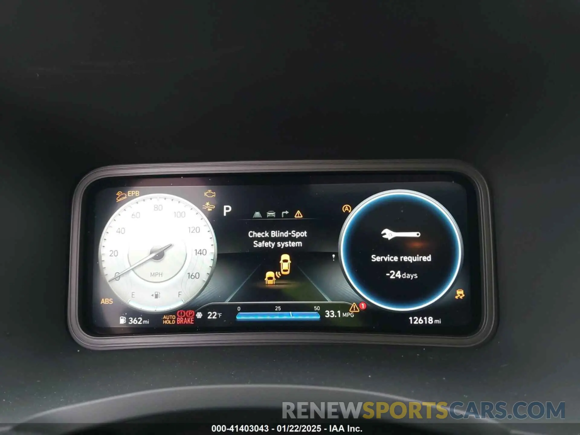 7 Photograph of a damaged car KM8K5CA3XNU806377 HYUNDAI KONA 2022