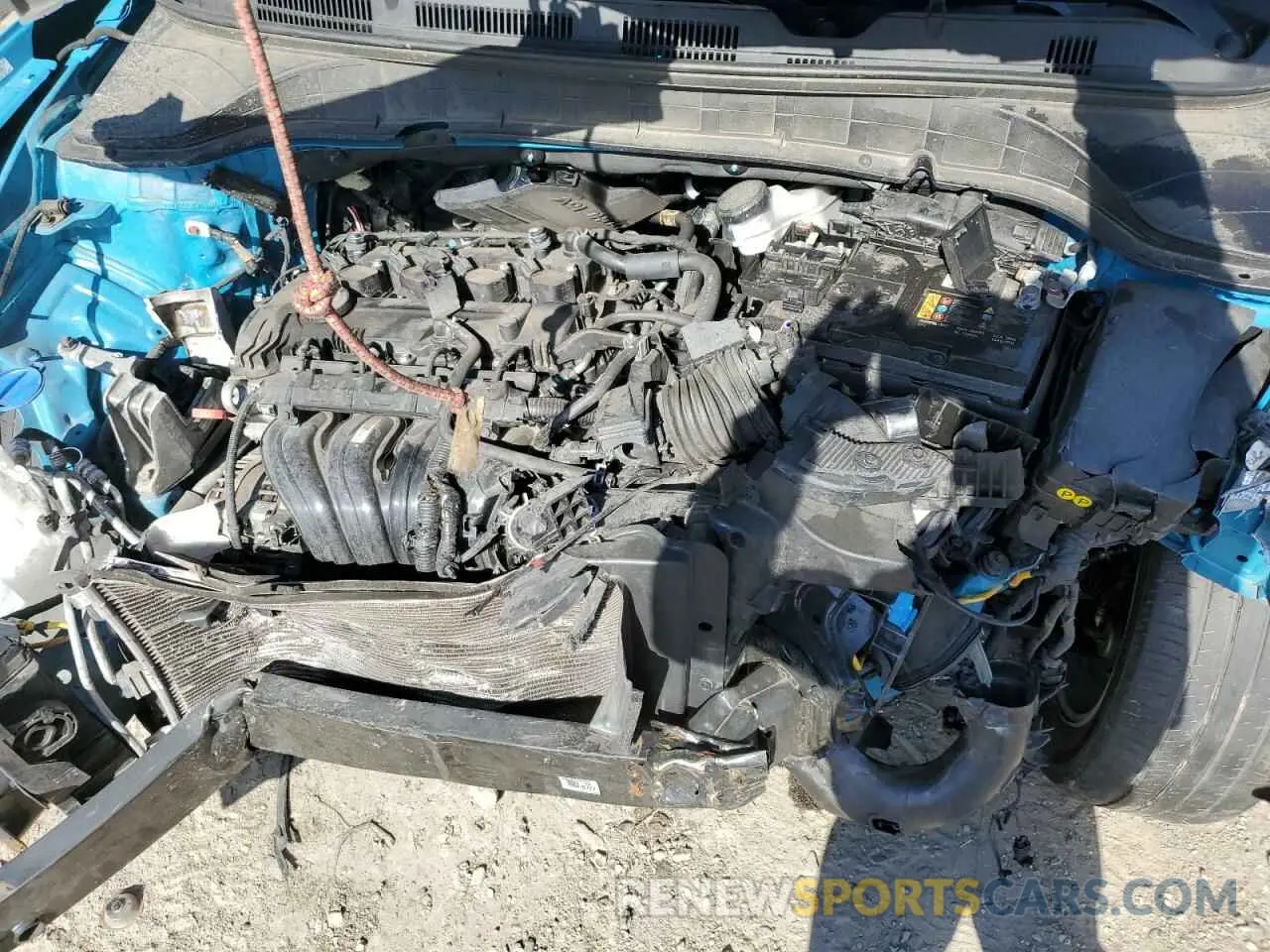 12 Photograph of a damaged car KM8K62AB0NU796196 HYUNDAI KONA 2022