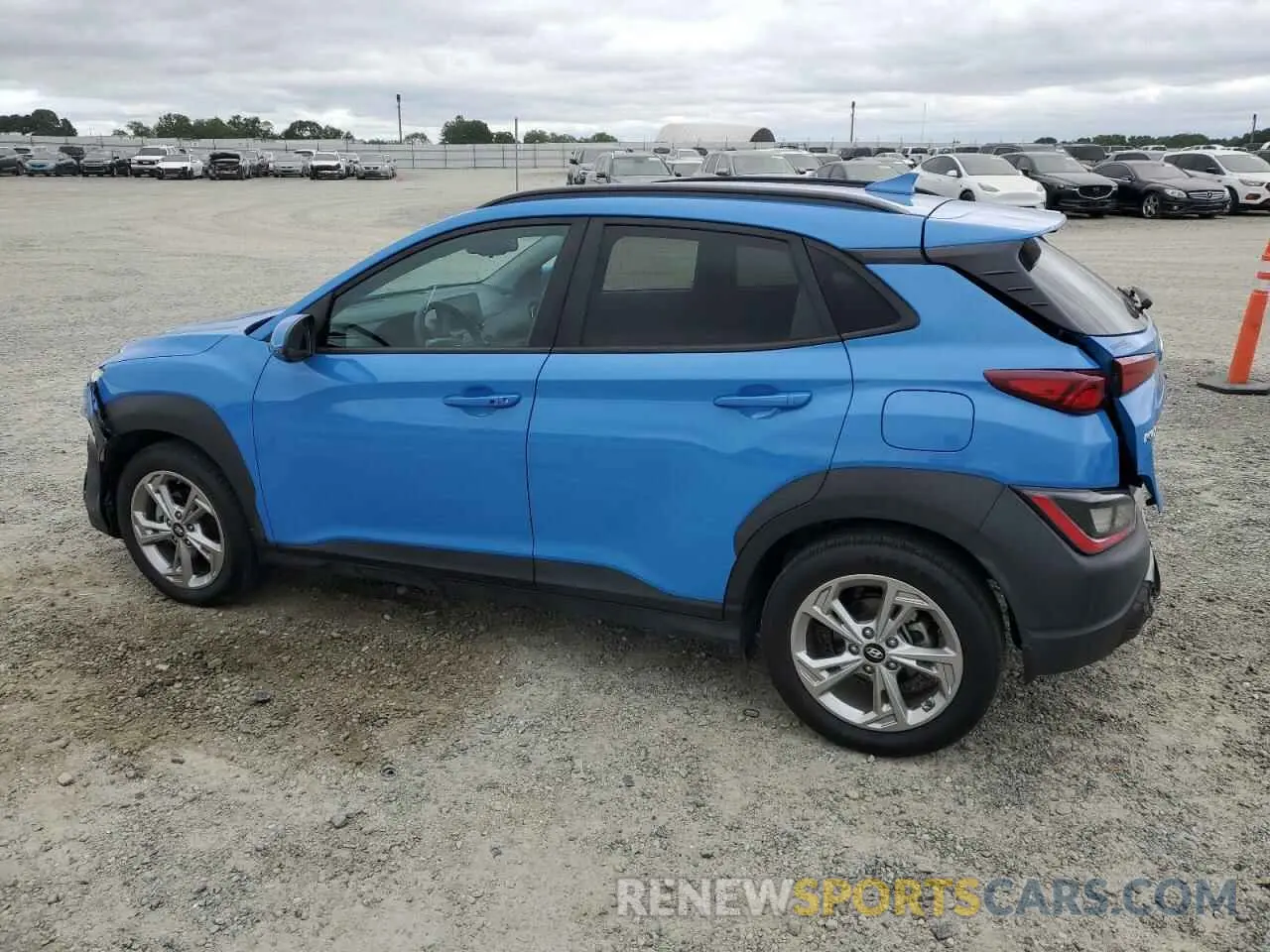 2 Photograph of a damaged car KM8K62AB0NU825874 HYUNDAI KONA 2022