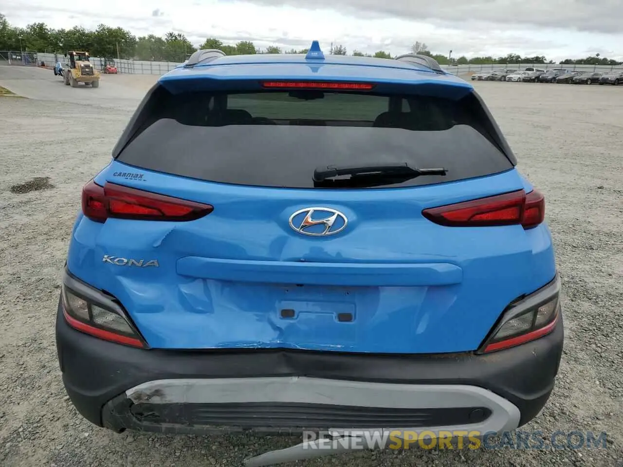 6 Photograph of a damaged car KM8K62AB0NU825874 HYUNDAI KONA 2022