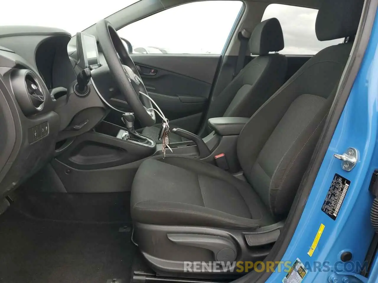 7 Photograph of a damaged car KM8K62AB0NU825874 HYUNDAI KONA 2022