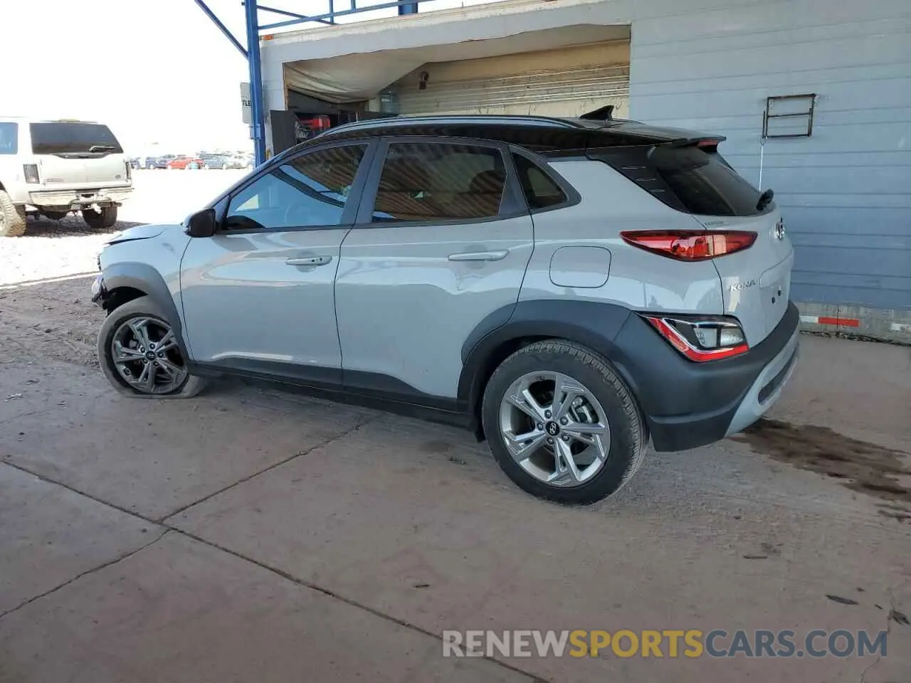 2 Photograph of a damaged car KM8K62AB0NU881216 HYUNDAI KONA 2022
