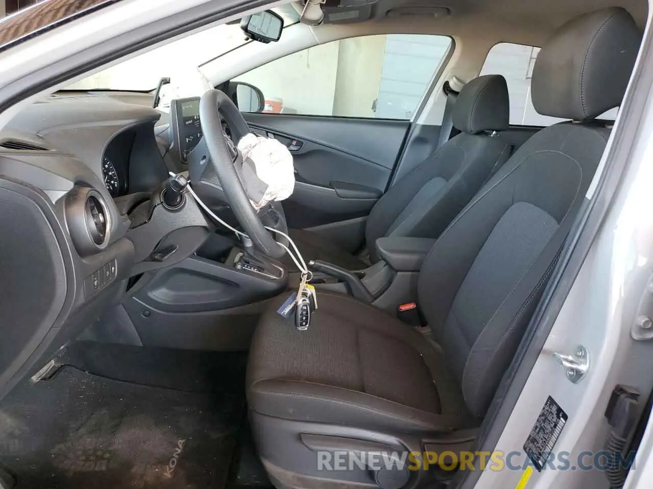 7 Photograph of a damaged car KM8K62AB0NU881216 HYUNDAI KONA 2022