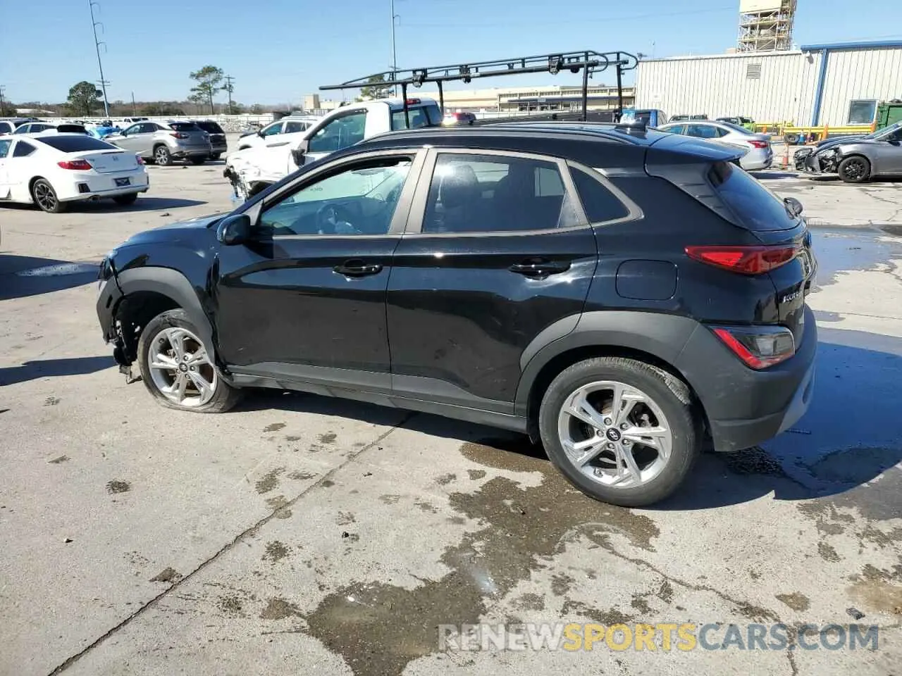 2 Photograph of a damaged car KM8K62AB0NU912402 HYUNDAI KONA 2022
