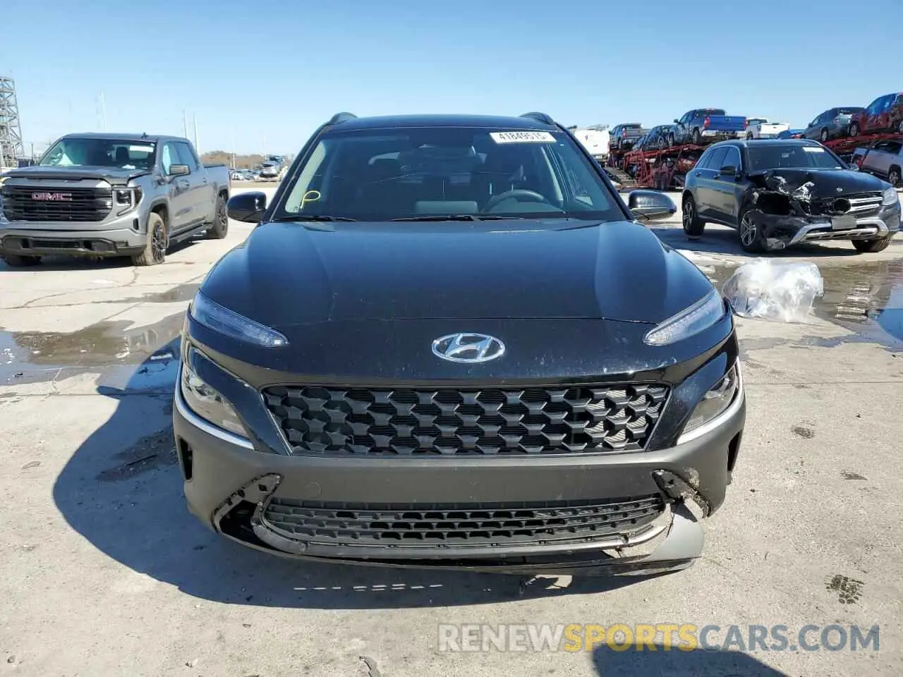 5 Photograph of a damaged car KM8K62AB0NU912402 HYUNDAI KONA 2022