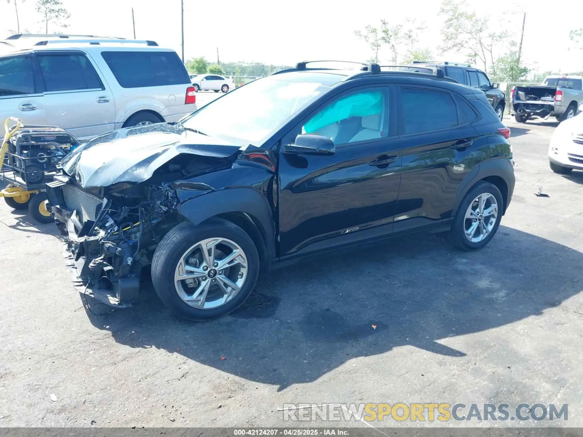 2 Photograph of a damaged car KM8K62AB1NU818769 HYUNDAI KONA 2022