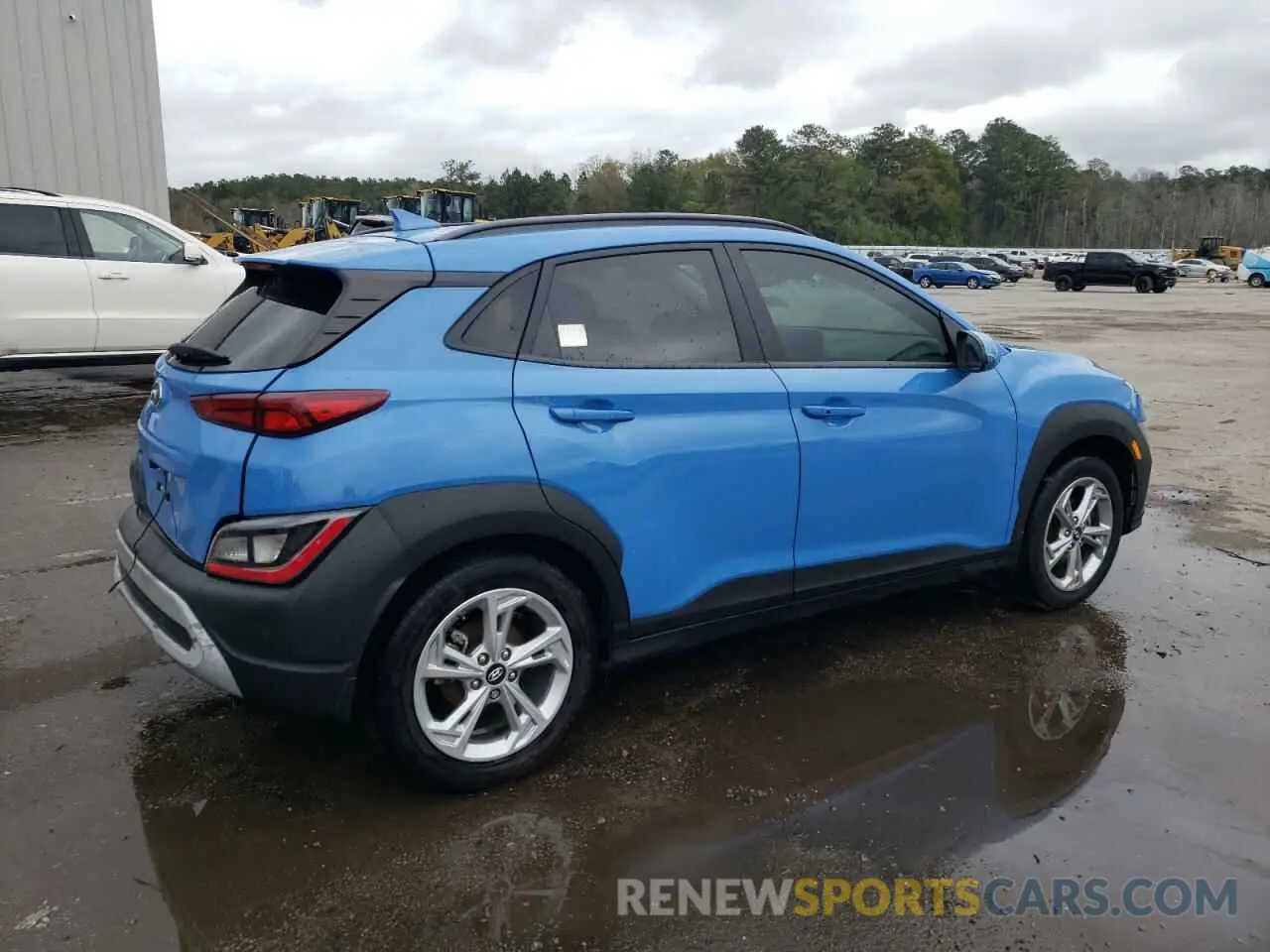 3 Photograph of a damaged car KM8K62AB2NU912837 HYUNDAI KONA 2022