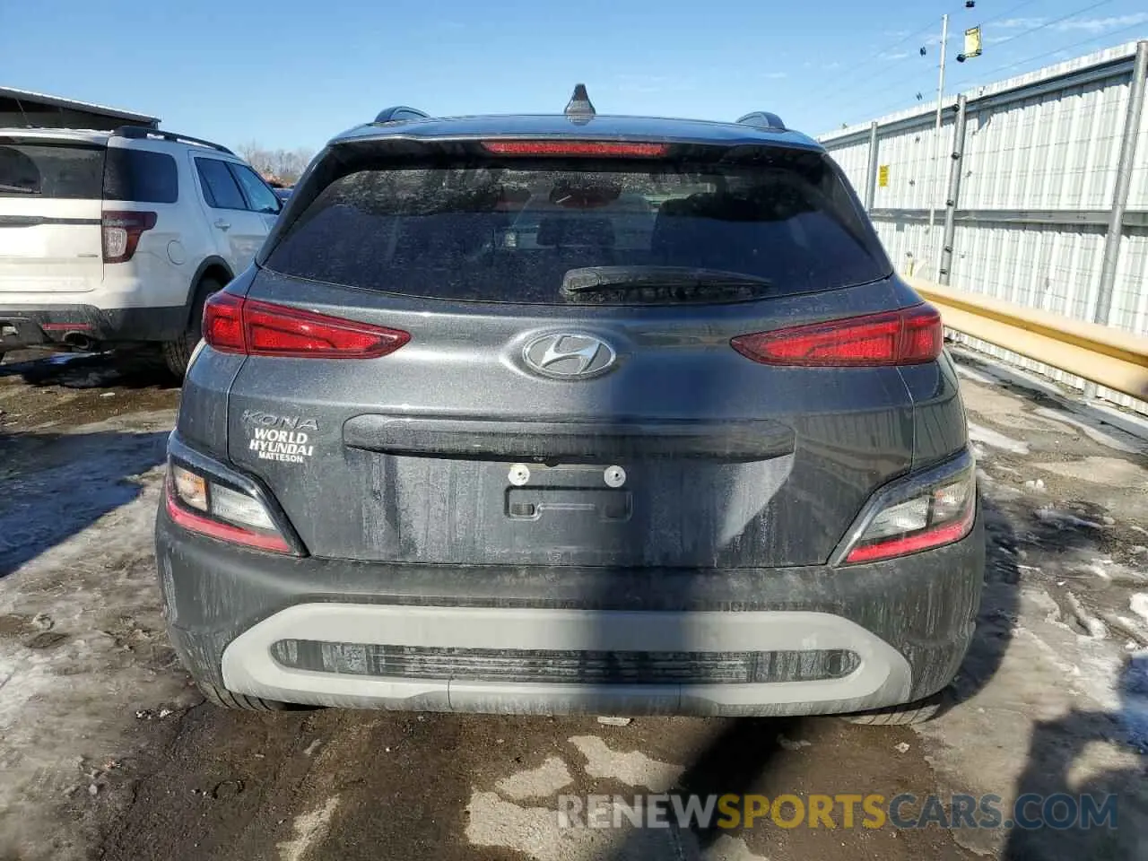 6 Photograph of a damaged car KM8K62AB3NU788867 HYUNDAI KONA 2022