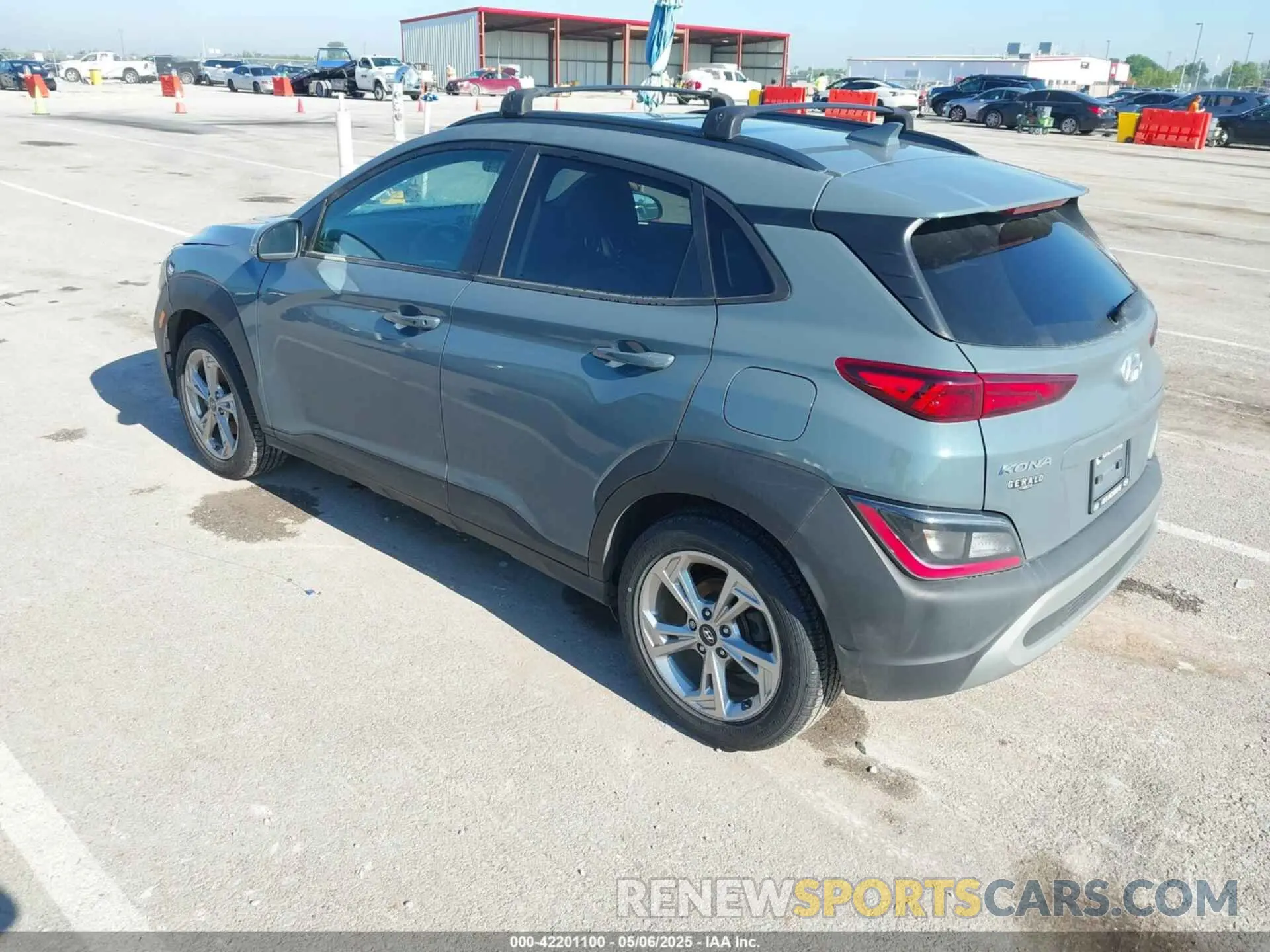 3 Photograph of a damaged car KM8K62AB3NU847478 HYUNDAI KONA 2022