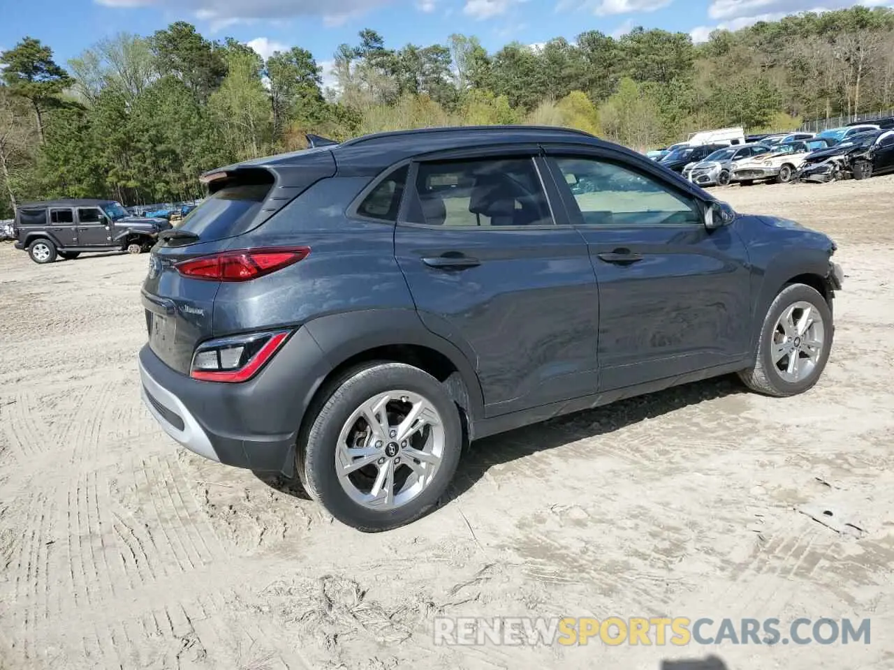 3 Photograph of a damaged car KM8K62AB3NU849120 HYUNDAI KONA 2022