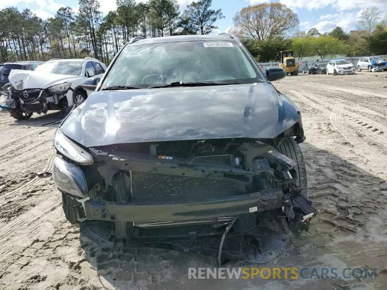 5 Photograph of a damaged car KM8K62AB3NU849120 HYUNDAI KONA 2022