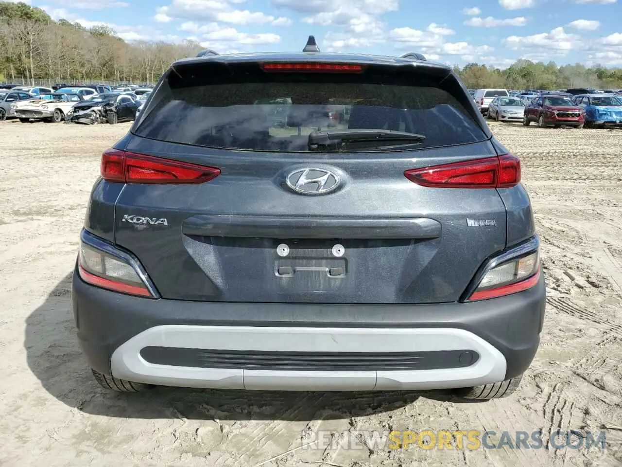 6 Photograph of a damaged car KM8K62AB3NU849120 HYUNDAI KONA 2022