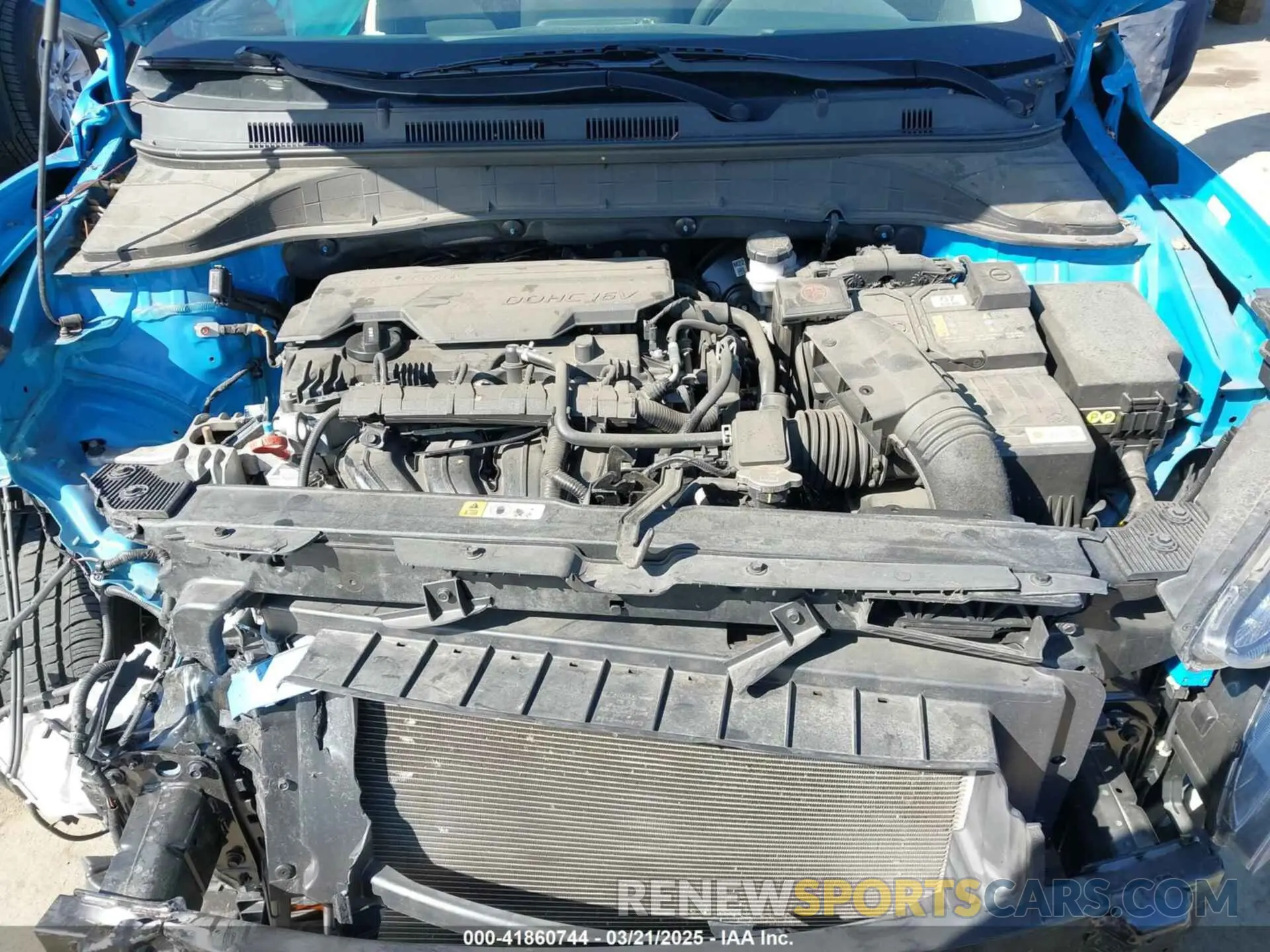 10 Photograph of a damaged car KM8K62AB3NU891349 HYUNDAI KONA 2022