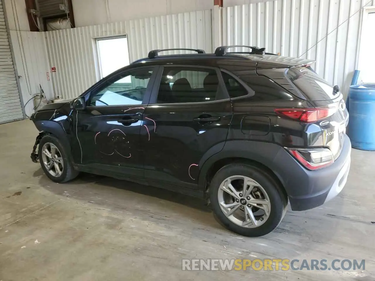 2 Photograph of a damaged car KM8K62AB4NU820788 HYUNDAI KONA 2022