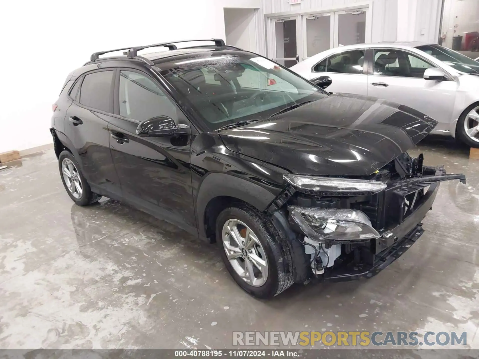 1 Photograph of a damaged car KM8K62AB4NU821746 HYUNDAI KONA 2022