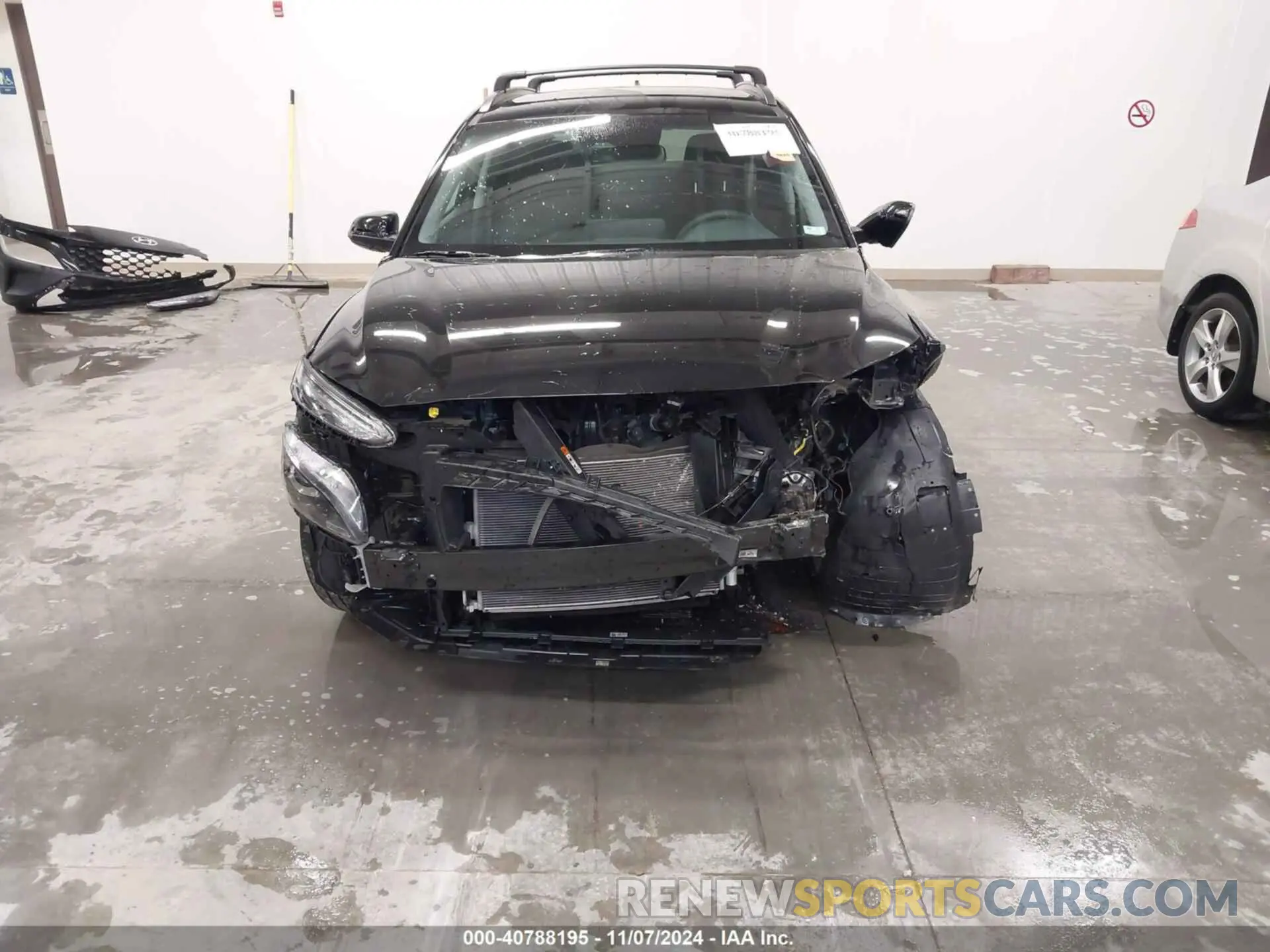 13 Photograph of a damaged car KM8K62AB4NU821746 HYUNDAI KONA 2022