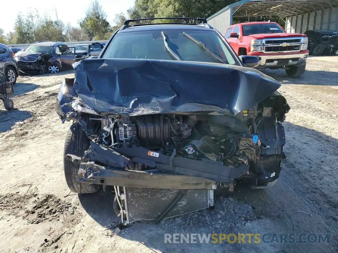 5 Photograph of a damaged car KM8K62AB5NU753201 HYUNDAI KONA 2022