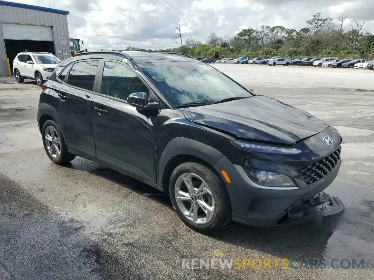 4 Photograph of a damaged car KM8K62AB5NU821769 HYUNDAI KONA 2022