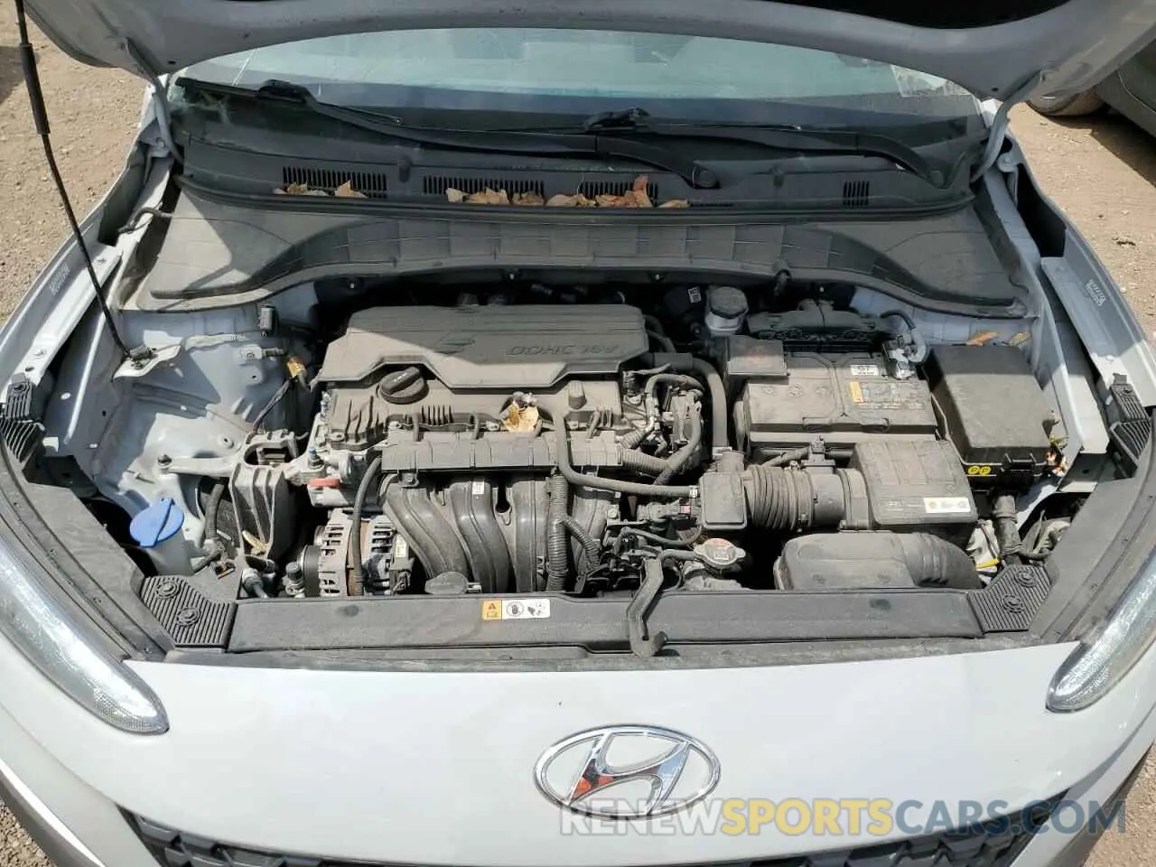11 Photograph of a damaged car KM8K62AB5NU826938 HYUNDAI KONA 2022