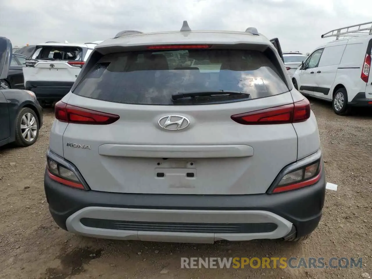 6 Photograph of a damaged car KM8K62AB5NU826938 HYUNDAI KONA 2022